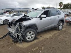 Carros salvage a la venta en subasta: 2021 Toyota Rav4 XLE