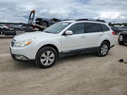 Salvage cars for sale at Houston, TX auction: 2012 Subaru Outback 2.5I Premium