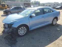 Salvage cars for sale at Hampton, VA auction: 2012 Toyota Camry Base