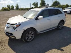 Acura salvage cars for sale: 2012 Acura MDX Advance