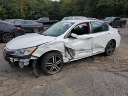 Honda Accord Sport Vehiculos salvage en venta: 2016 Honda Accord Sport