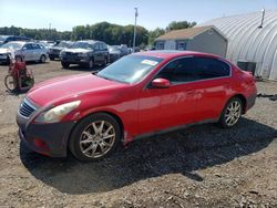 Salvage cars for sale from Copart East Granby, CT: 2013 Infiniti G37