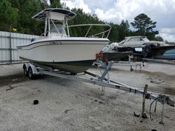 Salvage boats for sale at Harleyville, SC auction: 2001 Gradall Boat / TRA