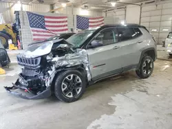 Salvage cars for sale at Columbia, MO auction: 2017 Jeep Compass Trailhawk