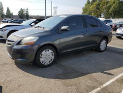 Salvage cars for sale from Copart Rancho Cucamonga, CA: 2007 Toyota Yaris