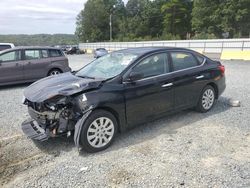 Nissan Sentra s Vehiculos salvage en venta: 2017 Nissan Sentra S