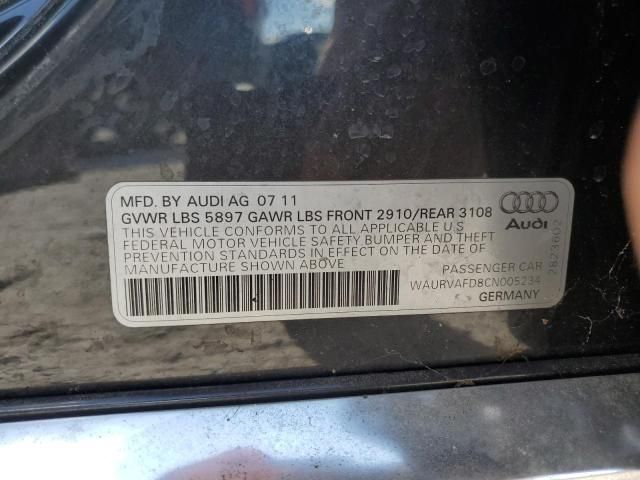 2012 Audi A8 L Quattro