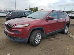 Jeep salvage cars for sale: 2014 Jeep Cherokee Latitude