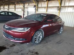 Chrysler Vehiculos salvage en venta: 2015 Chrysler 200 S