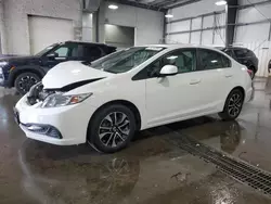 Salvage cars for sale at Ham Lake, MN auction: 2013 Honda Civic EX