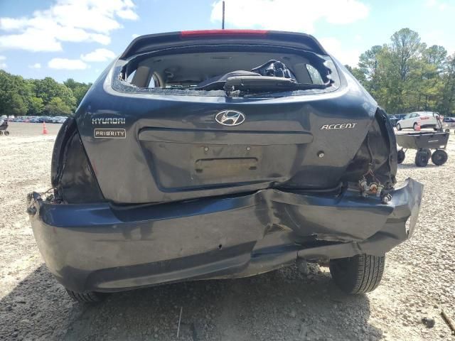 2010 Hyundai Accent Blue