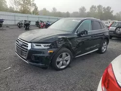 Audi salvage cars for sale: 2018 Audi Q5 Premium Plus