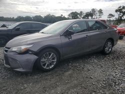 Salvage cars for sale at Byron, GA auction: 2017 Toyota Camry LE