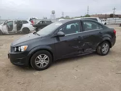 Salvage cars for sale at Chicago Heights, IL auction: 2015 Chevrolet Sonic LT