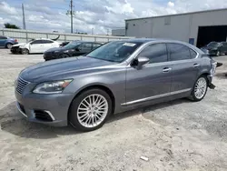 Salvage cars for sale at Jacksonville, FL auction: 2014 Lexus LS 460