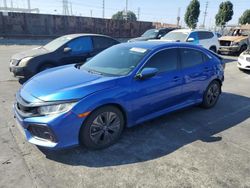 Salvage cars for sale at Wilmington, CA auction: 2017 Honda Civic EX