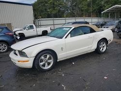 Salvage cars for sale at Austell, GA auction: 2007 Ford Mustang