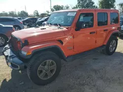 Salvage cars for sale at Riverview, FL auction: 2020 Jeep Wrangler Unlimited Sahara