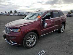 Jeep salvage cars for sale: 2019 Jeep Grand Cherokee Summit