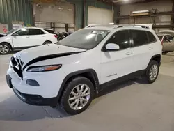 Jeep salvage cars for sale: 2014 Jeep Cherokee Limited