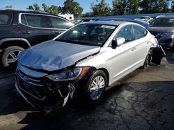 Salvage cars for sale at Bridgeton, MO auction: 2017 Hyundai Elantra SE