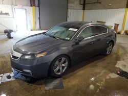 Salvage cars for sale at Glassboro, NJ auction: 2012 Acura TL