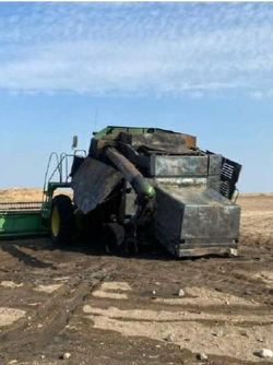 Salvage trucks for sale at Airway Heights, WA auction: 1994 John Deere 9600