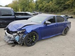 Salvage cars for sale at Marlboro, NY auction: 2016 Lexus GS-F