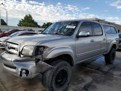 Salvage cars for sale at Littleton, CO auction: 2006 Toyota Tundra Double Cab SR5