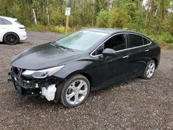 Chevrolet salvage cars for sale: 2018 Chevrolet Cruze Premier