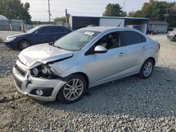 2014 Chevrolet Sonic LT en venta en Mebane, NC