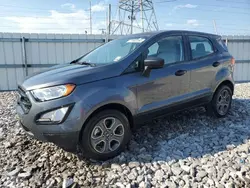 Ford Vehiculos salvage en venta: 2020 Ford Ecosport S