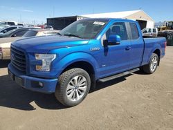 Salvage trucks for sale at Brighton, CO auction: 2017 Ford F150 Super Cab