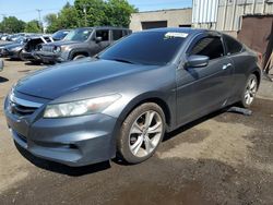 Salvage cars for sale at New Britain, CT auction: 2011 Honda Accord EXL