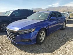 Salvage cars for sale at Magna, UT auction: 2018 Honda Accord Sport