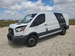 Salvage trucks for sale at Taylor, TX auction: 2016 Ford Transit T-250