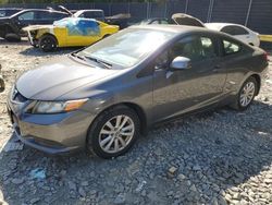 Salvage cars for sale at Waldorf, MD auction: 2012 Honda Civic EX