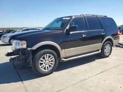 Salvage cars for sale at Grand Prairie, TX auction: 2013 Ford Expedition XLT