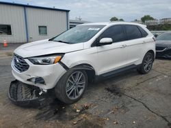 Salvage cars for sale from Copart Tulsa, OK: 2019 Ford Edge Titanium