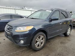 Salvage cars for sale at Dyer, IN auction: 2011 Hyundai Santa FE Limited