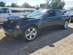 Salvage cars for sale at Wichita, KS auction: 2012 Dodge Charger SXT