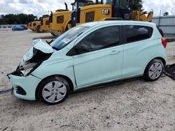 Chevrolet salvage cars for sale: 2018 Chevrolet Spark LS