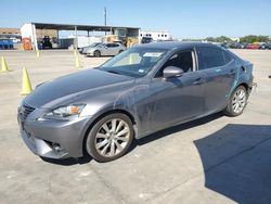 Salvage cars for sale at Grand Prairie, TX auction: 2015 Lexus IS 250