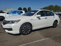 Salvage cars for sale at Moraine, OH auction: 2017 Honda Accord Hybrid