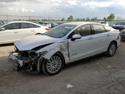 Salvage cars for sale at Houston, TX auction: 2014 Ford Fusion S Hybrid