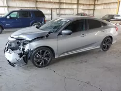 Honda salvage cars for sale: 2021 Honda Civic Sport