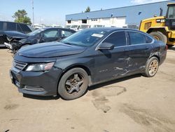 Salvage cars for sale at Woodhaven, MI auction: 2015 Chevrolet Impala LS