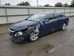 Chevrolet salvage cars for sale: 2020 Chevrolet Malibu LT