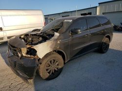 Salvage cars for sale at Kansas City, KS auction: 2016 Dodge Durango Limited