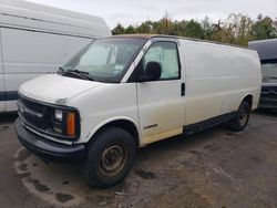 Chevrolet salvage cars for sale: 2002 Chevrolet Express G3500